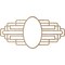 Ekena Millwork Elizabeth Wood Fretwork Pierced Medallion, 34"W x 17"H x 9 3/8"IW x 16 1/8"IH x 1/4"T, Red Oak CMWP34X17X0250EBRO - alternate 4